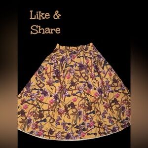 Floral Print Women's Skirt